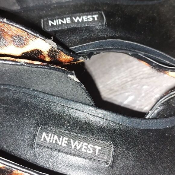 Nine West Expensive Pon Peep Toe Classic Sexy Pump  Sz 8.5 - Picture 6 of 6